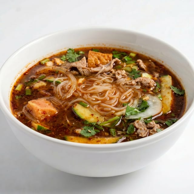 T16. Pho Sate Noodle Soup.